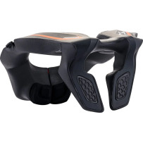 Youth Neck Support — One Size (Youth), Black/Orange