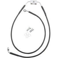 Extended Length Black Vinyl Brake Line Kit — Oversize +8 cm, 54 cm & 93.5 cm, with ABS