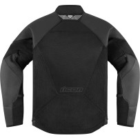 Mesh AF™ Leather Jacket — Men's S, Sport fit, Black