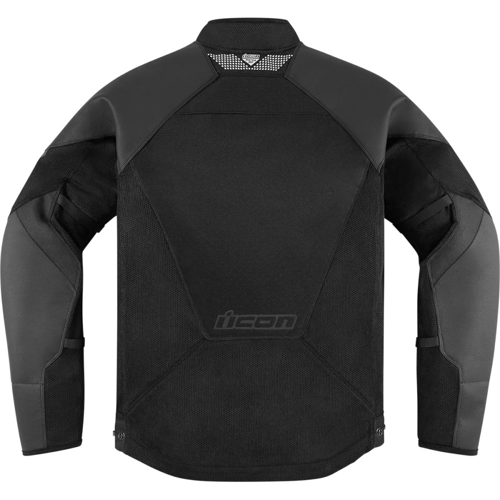 Mesh AF™ Leather Jacket — Men's S, Sport fit, Black