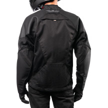 Mesh AF™ Leather Jacket — Men's S, Sport fit, Black