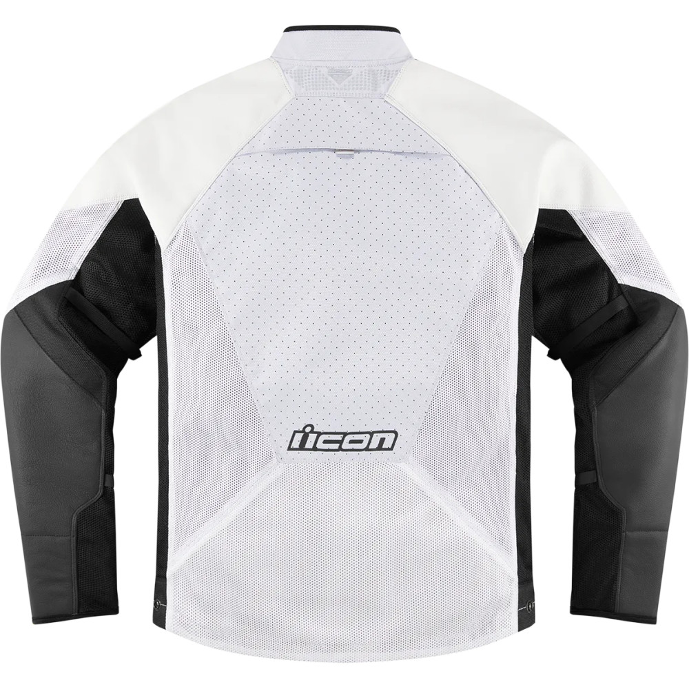 Mesh AF™ Leather Jacket — Sport fit, 2XL, White