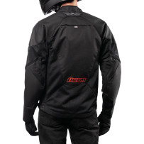 Mesh AF™ Leather Jacket — XL, Sport fit, Black