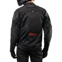 Mesh AF™ Leather Jacket — 2XL, Sport fit, Men's, Black