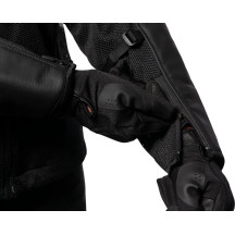 Mesh AF™ Leather Jacket — 2XL, Sport fit, Men's, Black