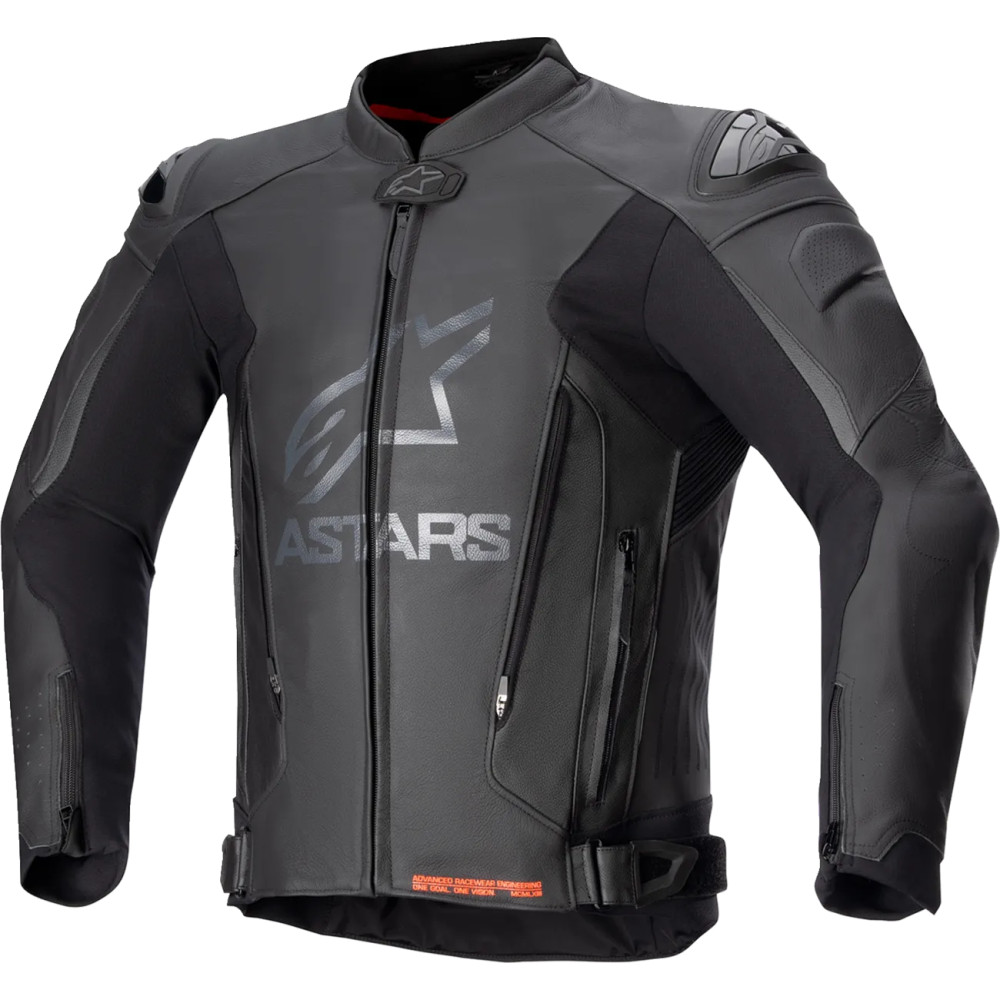 GP Plus v4 Leather Jacket — EU 50, Black, Tech-Air® compatible