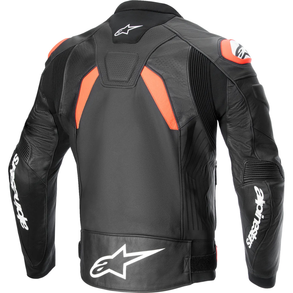 Chaqueta de cuero Airflow GP Plus R v4 — EU 56, Negro