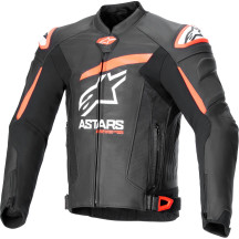 Chaqueta de cuero Airflow GP Plus R v4 — EU 56, Negro