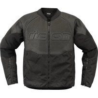 Overlord3™ Leather Jacket — M, Sport fit, Black