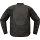 Overlord3™ Chaqueta de cuero — M, ajuste deportivo, Negro