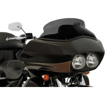 Spoiler Replacement Windshield for OE Fairings — 6.5 in (16.5 cm) height, Fixed mount, Black