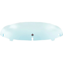 Kolor Flare™ Ice Windshield — 10 cm (4") height, Blue, Detachable