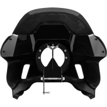 S-RT Mini Carenado — 8" de alto, negro brillo