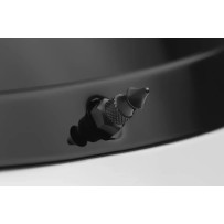 Puntas para parabrisas — 16 mm (5/8"), negro brillo, paquete de 3