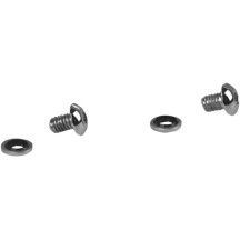 Fork Drain Screw Kit — Fork slider, chrome
