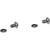 Fork Drain Screw Kit — Fork slider, chrome