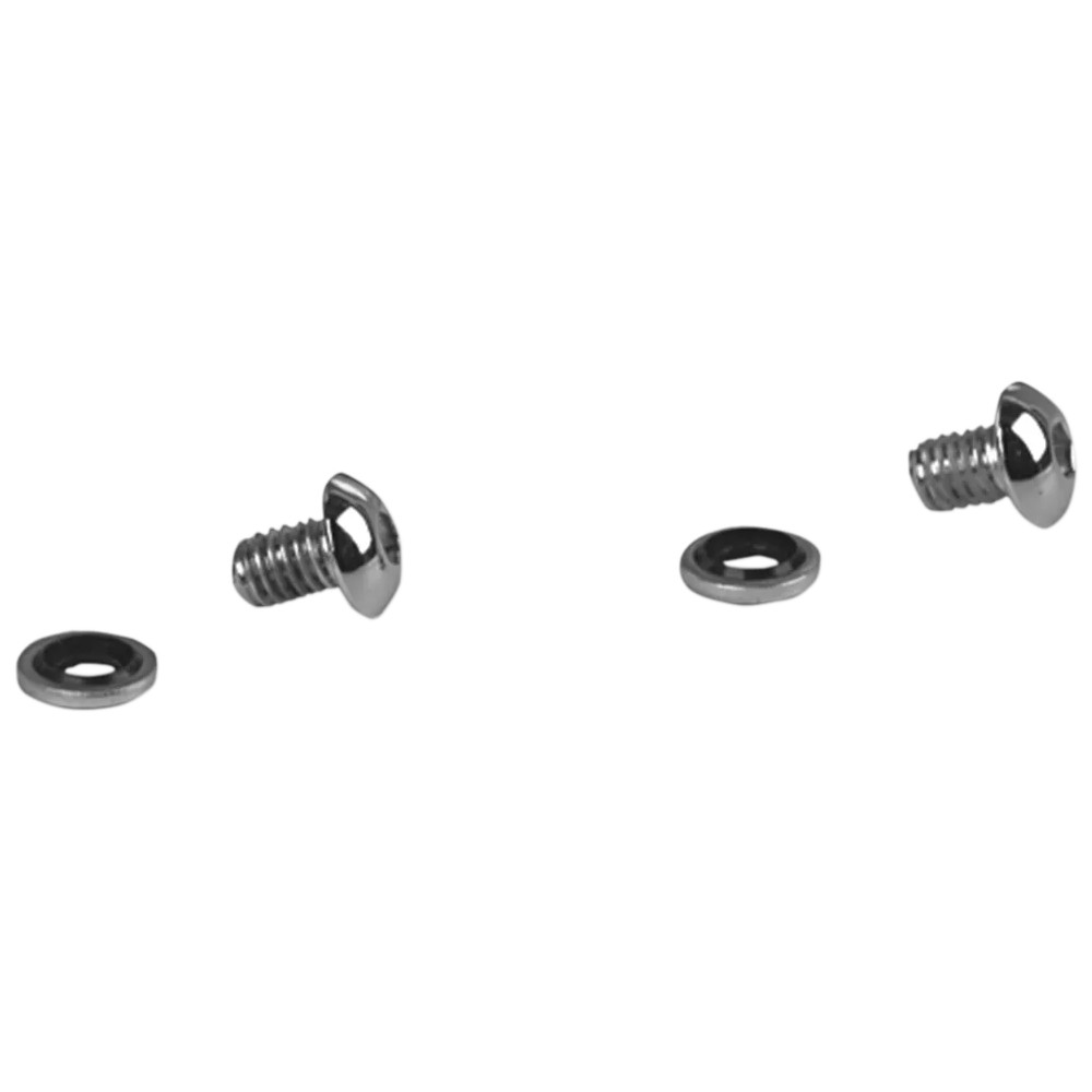 Fork Drain Screw Kit — Fork slider, chrome