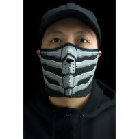 Neoprene Half Mask — One Size, Black