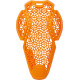 D3O® Diablo L1 Compact Protectores de Rodilla y Codo — Adulto, Naranja
