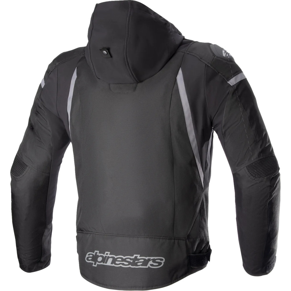 Chaqueta impermeable Zaca — 3XL, Negro