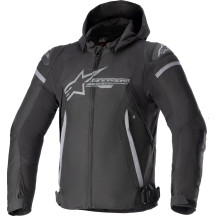 Chaqueta impermeable Zaca — 3XL, Negro