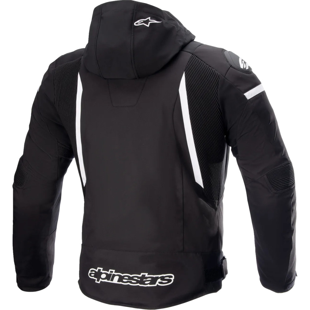 Chaqueta impermeable Zaca — 3XL, Negro