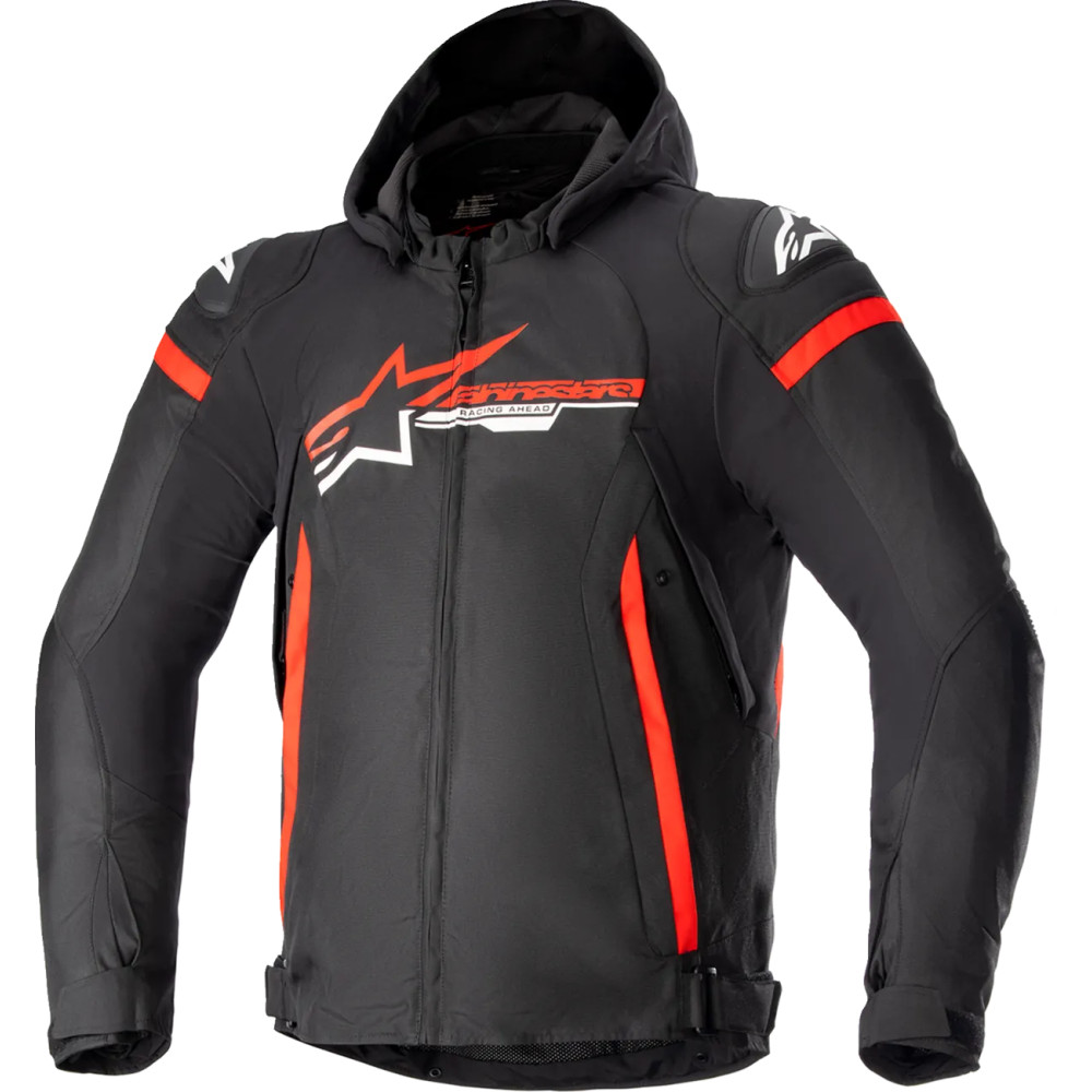 Chaqueta impermeable Zaca — XL, Negro