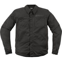 Chaqueta Upstate Mesh CE — L, Negro, Hombre