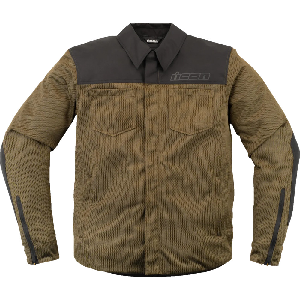Upstate Mesh CE Jacket — 2XL, Brown