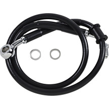 Línea de Freno de Acero Inoxidable de Longitud Extendida — 73 cm (28-3/4"), Oversize +5.1 cm (2"), con ABS, delantero superior, 