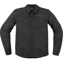 Chaqueta Upstate Canvas CE — M, Negro, corte relajado