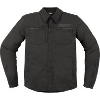 Upstate Canvas CE Jacket — L, Relaxed fit, Men's, Black