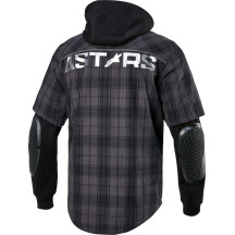 Chaqueta MO.ST.EQ Tartan — 3XL, negro/gris