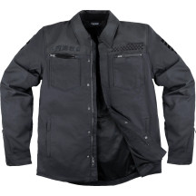 Chaqueta Upstate Canvas National — M, hombre, negro