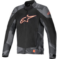 Chaqueta T SP X Superair — L, Negro/Rojo flúor