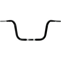1-1/4" Buffalo Touring Handlebar — 39" width, 10" rise, Gloss Black