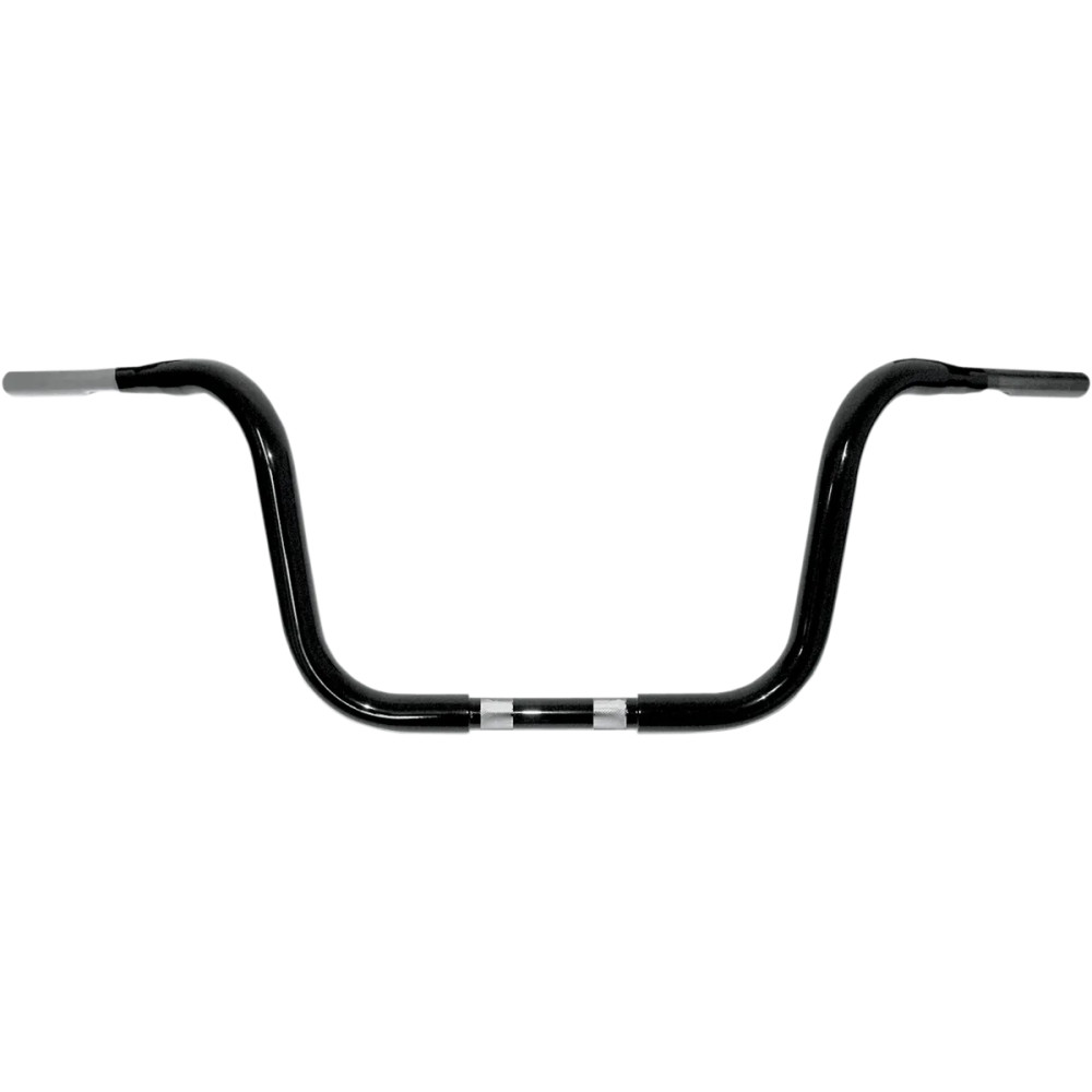 1-1/4" Buffalo Touring Handlebar — 39" width, 10" rise, Gloss Black