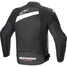 T-GP Plus R v4 Airflow Jacket — XL, Sport fit, Black/White