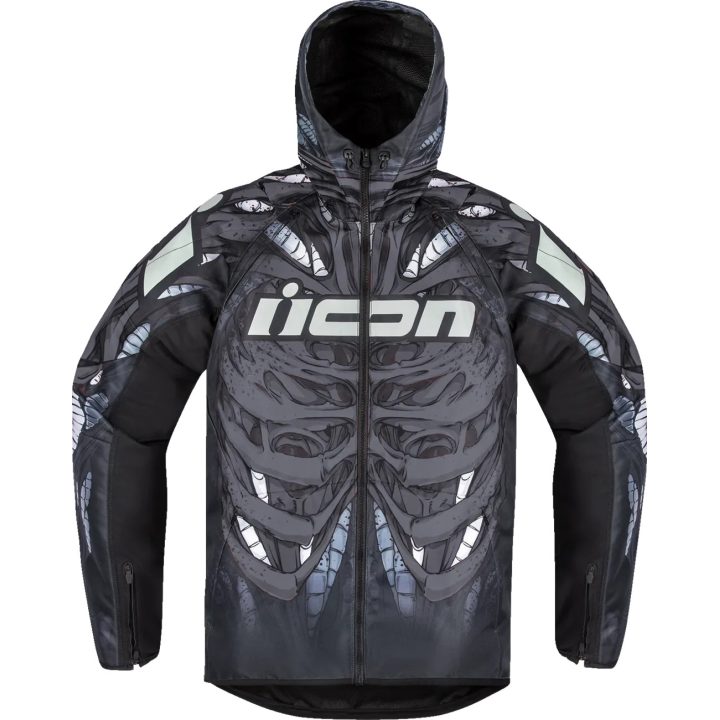 Airform Manik'r™ Chaqueta — Talla S, Corte deportivo, Gris claro/Negro