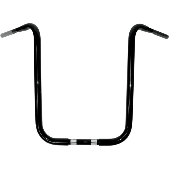 Manillar Buffalo Touring de 1-1/4" — diámetro 1-1/4", alzada 20", Negro brillo