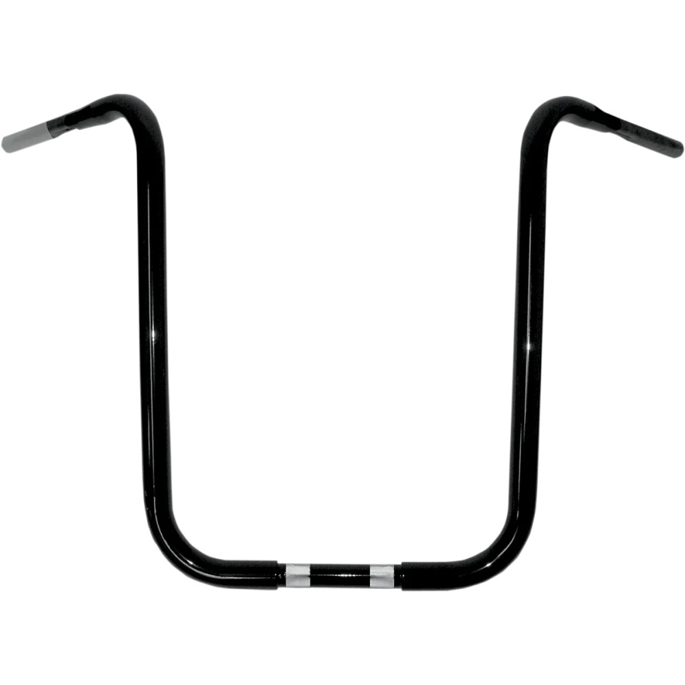 1-1/4" Buffalo Touring Handlebar — 1-1/4" diameter, 20" rise, Gloss Black