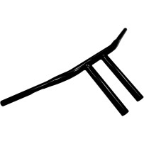 1-1/4" Buffalo T-Bar — 1-1/4" dia, 31" width, 8" rise, Black gloss