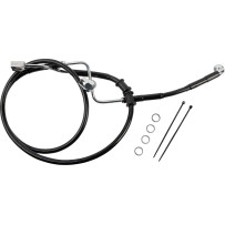 Latiguillo de freno trasero — con ABS, negro