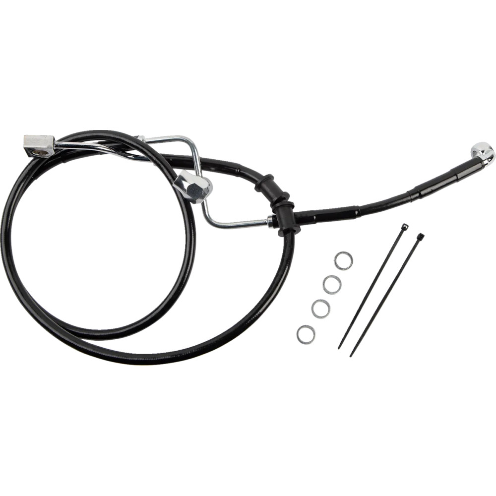 Latiguillo de freno trasero — con ABS, negro