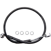 Latiguillo de freno trasero — con ABS, negro