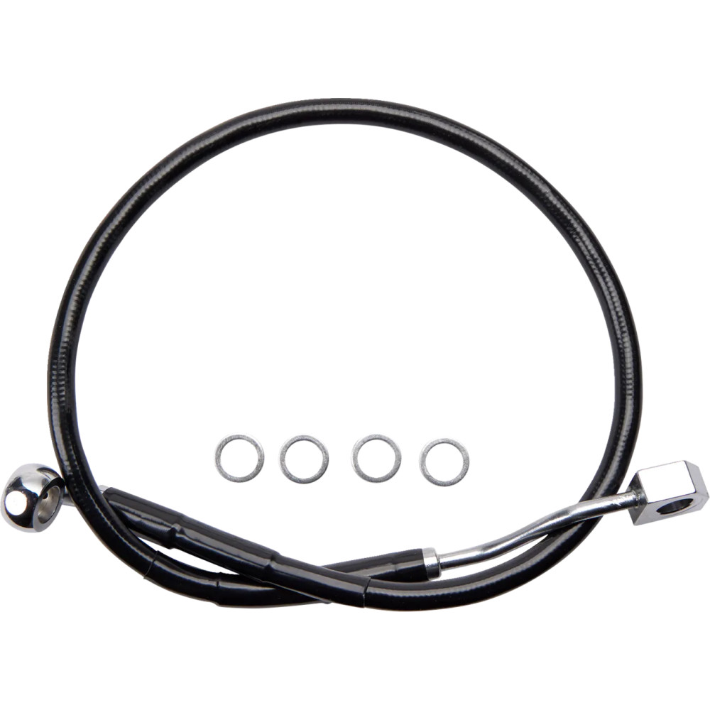 Latiguillo de freno trasero — con ABS, negro