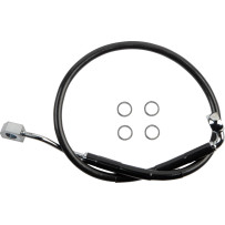 Rear Brake Line — with ABS, Black