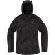 Chaqueta Airform para mujer — S, corte relajado, negro