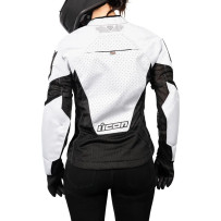 Women's Mesh™ AF Jacket — M, Sport fit, Black/White
