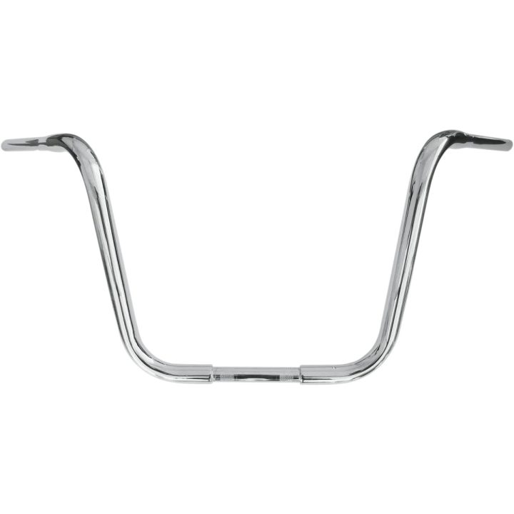 Manillar Buffalo Touring 1-1/4" — 32 mm (1-1/4"), 35.5 cm (14") elevación, 99 cm (39") ancho, 28 cm (11") retroceso, cromo